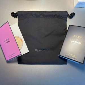 Chanel samples + pouch